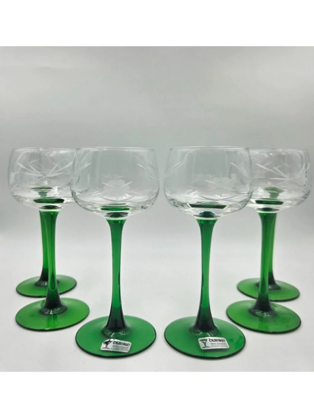 Duiske Glass The Maureen O'Hara Collection Set of 6 Wine Glasses